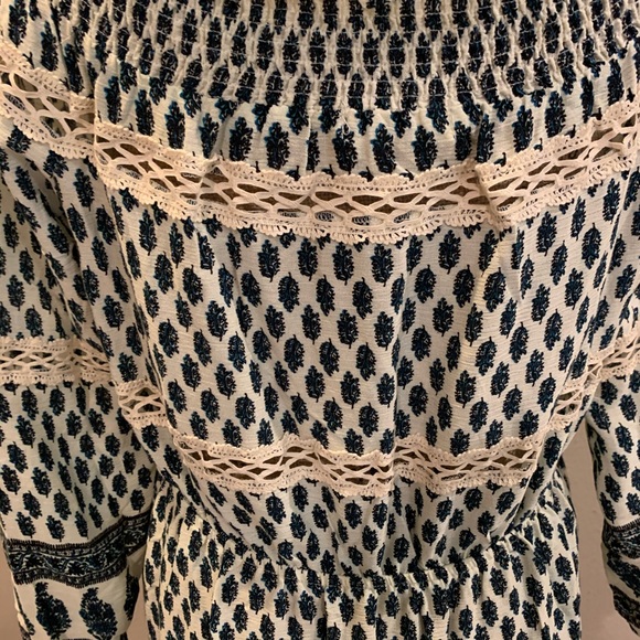 Off Shoulder Patterned Dress by Clay - Picture 6 of 8